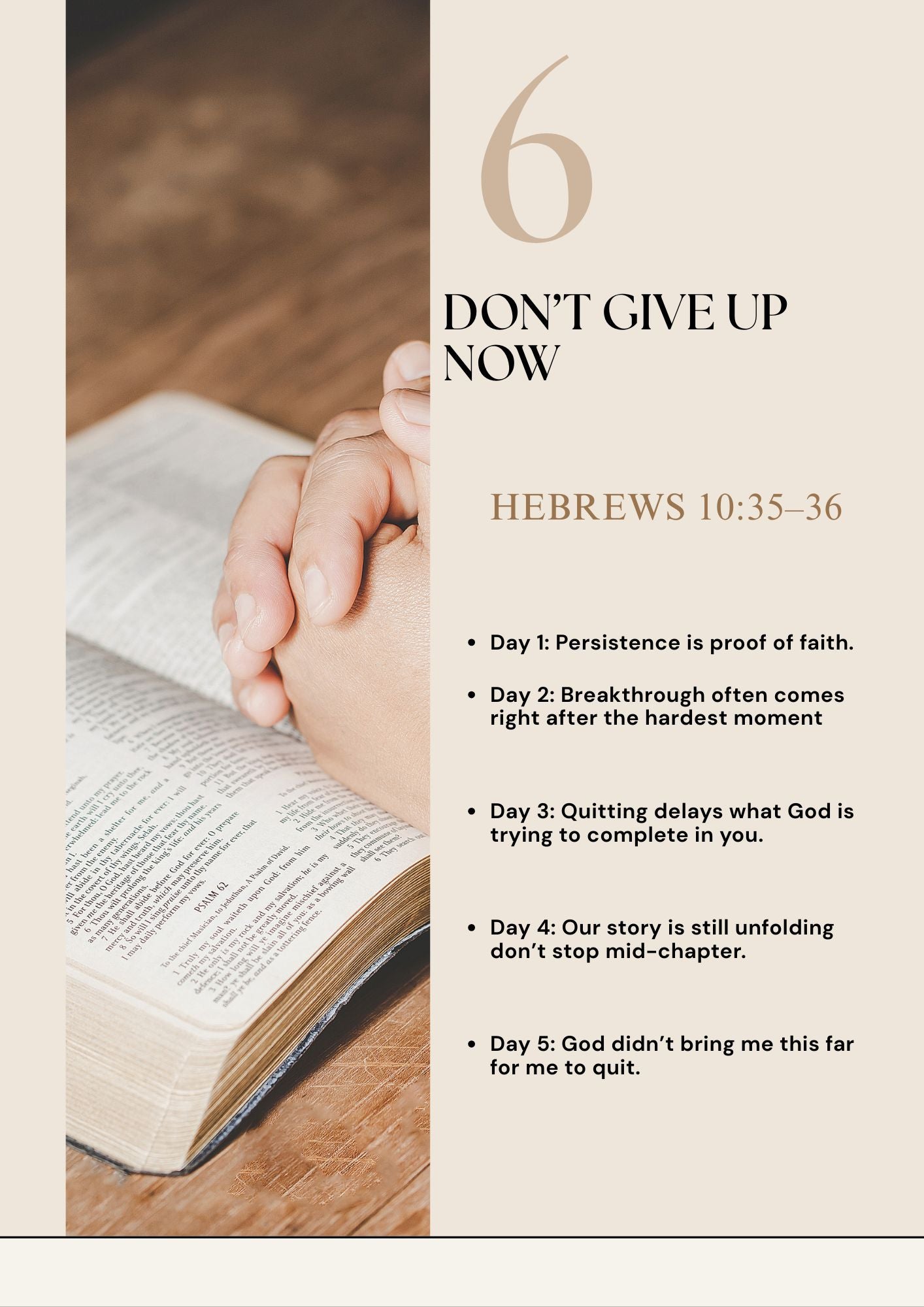 The Woman Who Doesn't Quit – Bible Study Guide