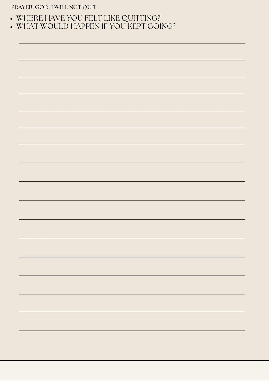 The Woman Who Doesn't Quit – Bible Study Guide