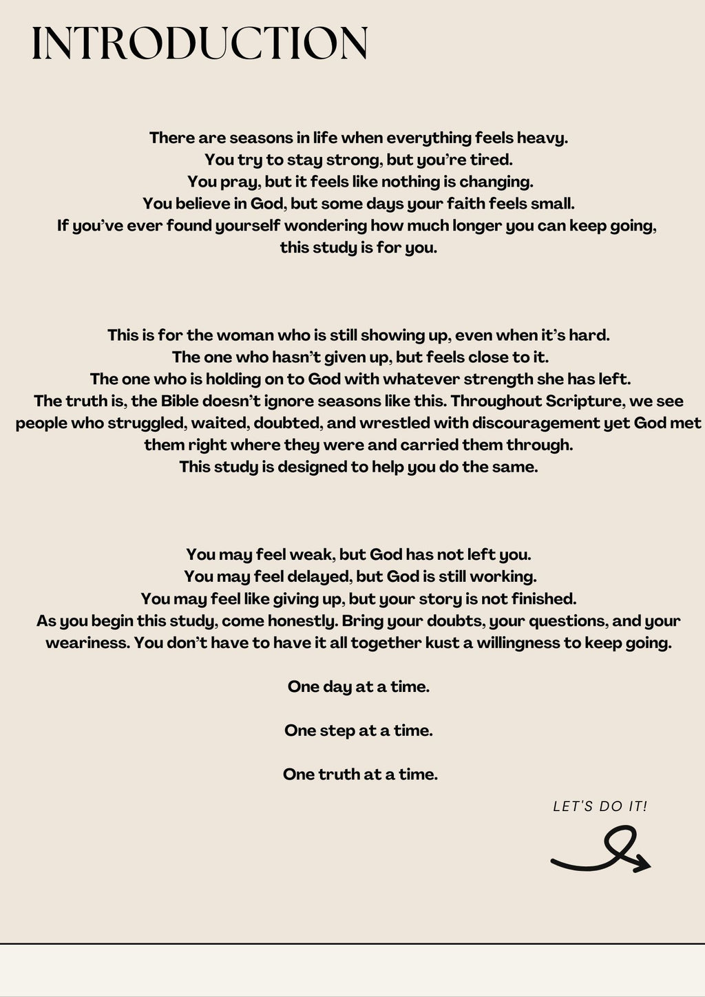 The Woman Who Doesn't Quit – Bible Study Guide