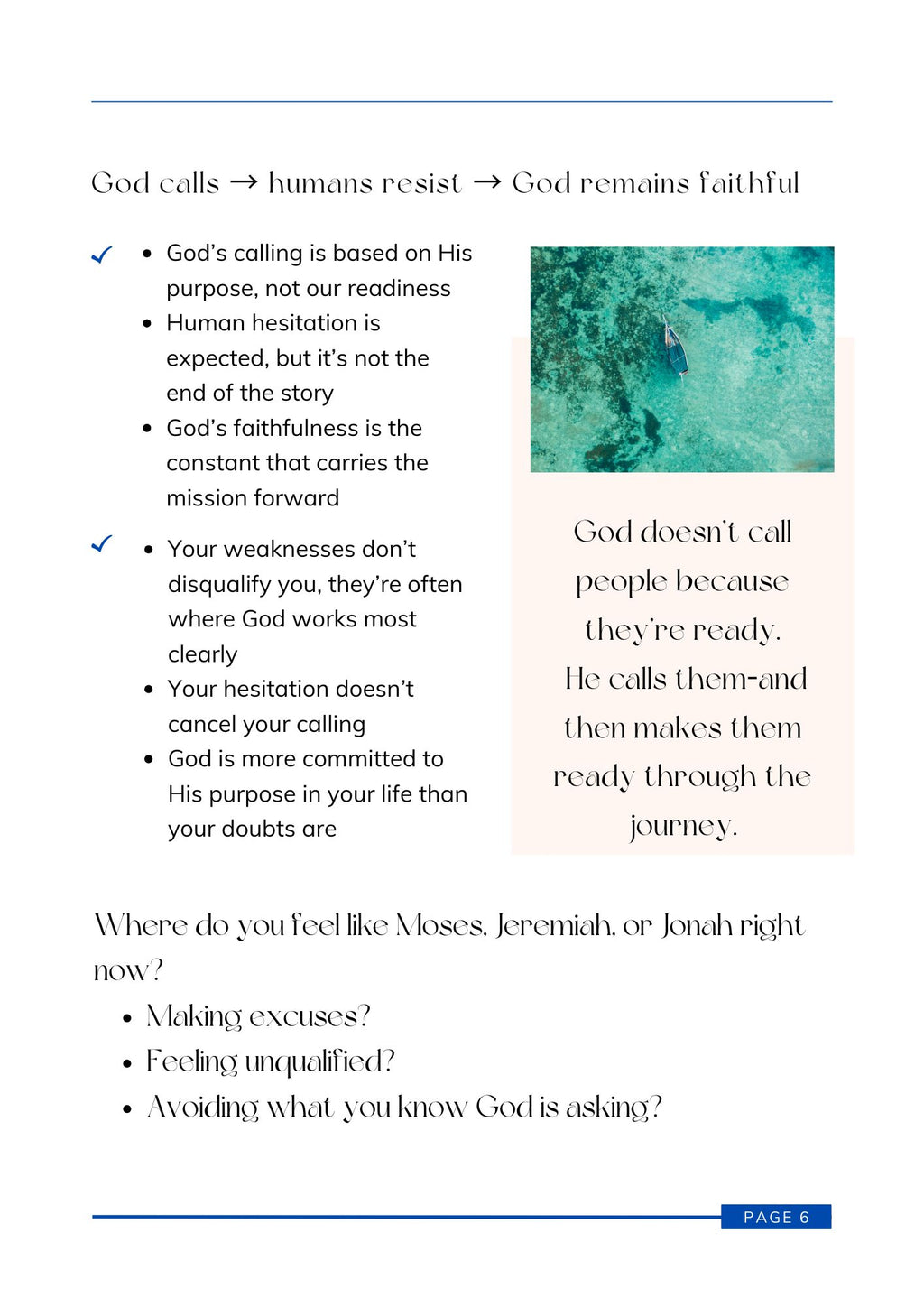 Missions: Here I Am, Send Me – Bible Study