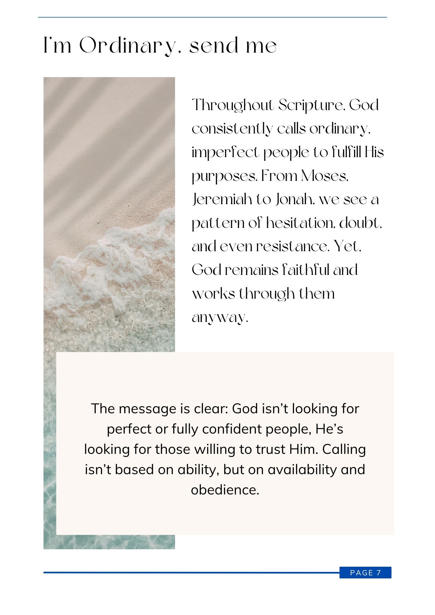 Missions: Here I Am, Send Me – Bible Study